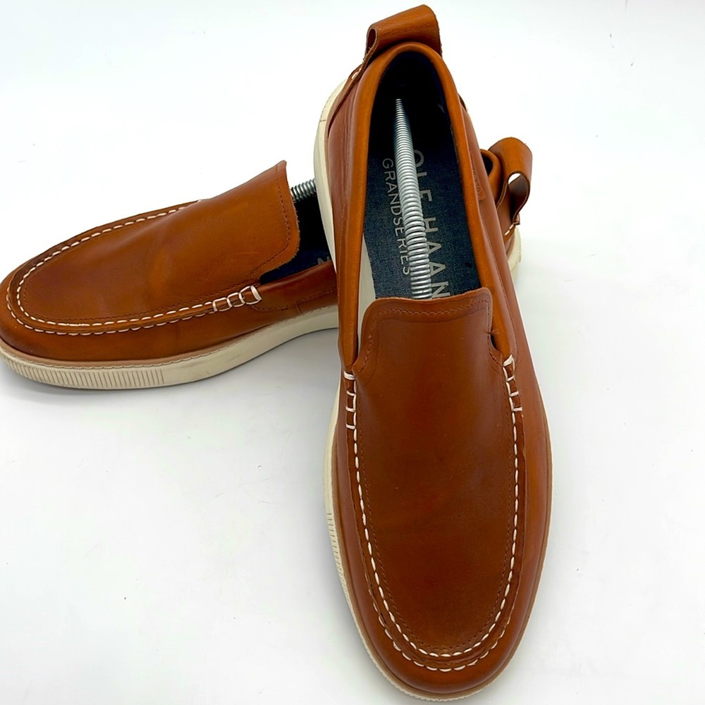 Cole Haan Harwich Venetian Lightweight Leather Loafers Slip-On Mens Size 11 M